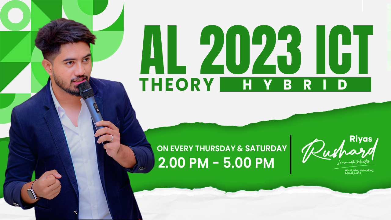 2023 AL ICT Theory English medium Course August’2023