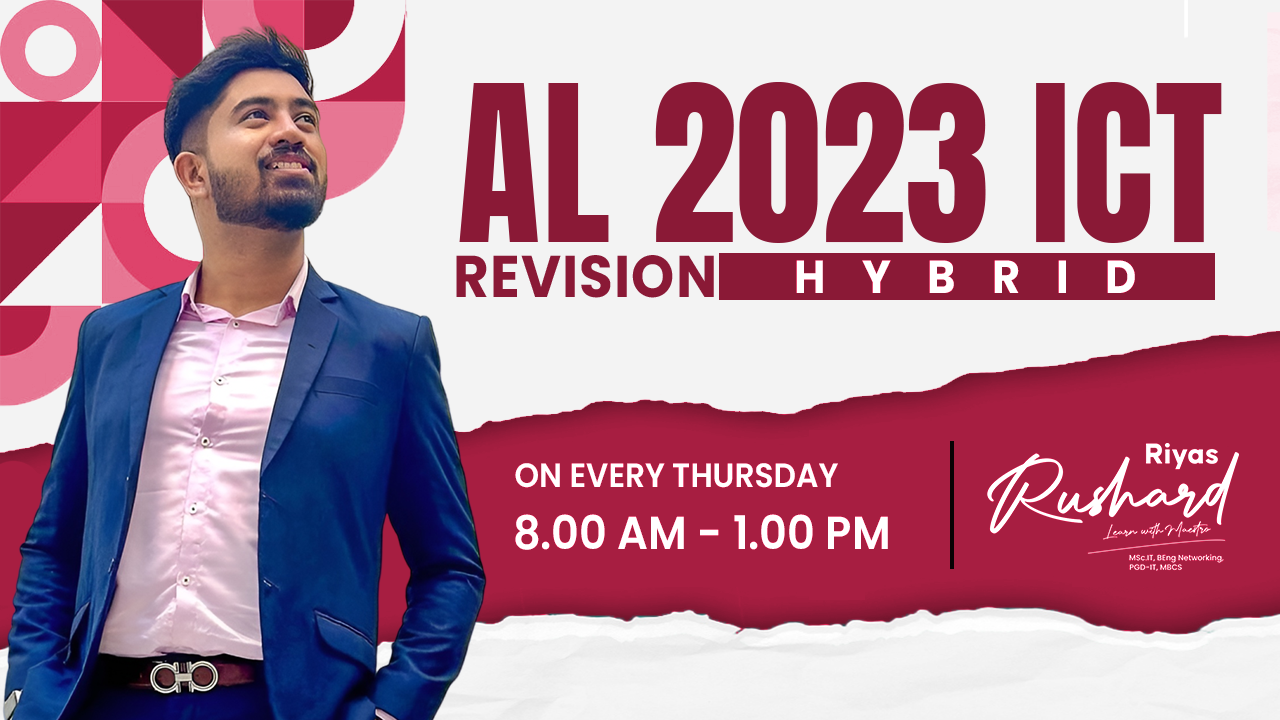 2023 A/L ICT Revision( English Medium) Course August’23