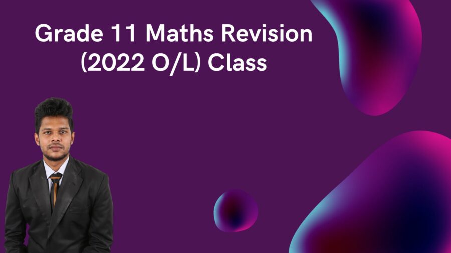 2022 O/L Maths Revision Class May 23