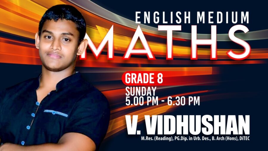 Grade 8 Maths Theory Class (English Medium) April 24
