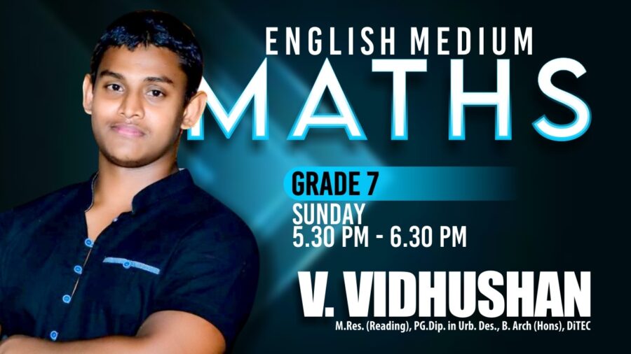 Grade 7 Maths Theory Class (English Medium) April 24