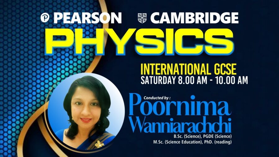 GCSE Physics PEARSON and CAMBRIDGE April 2024