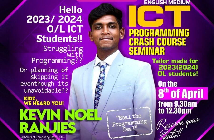 2023 OL ICT – Programming – Seminar 8th of April 24