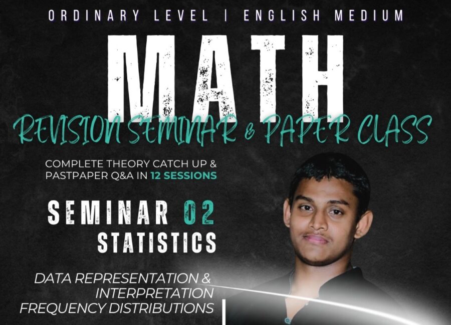 2024 O/L Maths Seminar 2 – Statistics