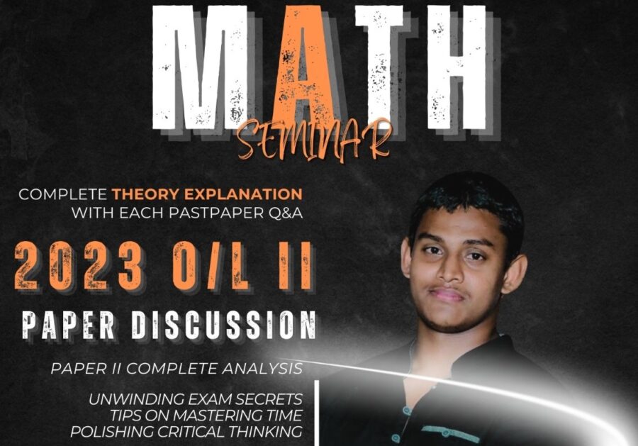 2024 O/L Maths Paper Disscusion ( 2023 O/L Paper II) - Vidushan sir