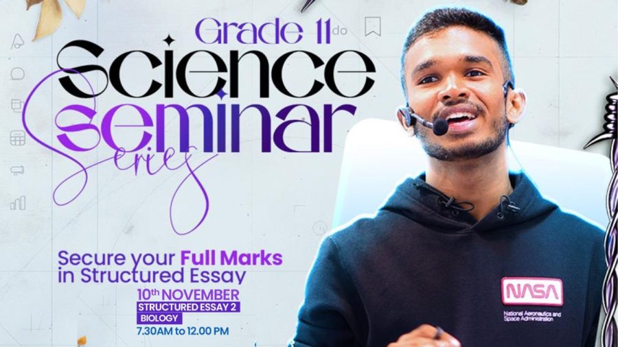 2025 OL Science Seminar Eng.Medium 10th Nov - Kings Perory