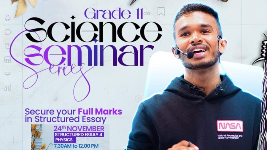 2025 OL Science Seminar Eng.Medium 24th Nov - Kings Perory