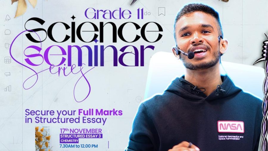 2025 OL Science Seminar Eng.Medium 17th Nov - Kings Perory